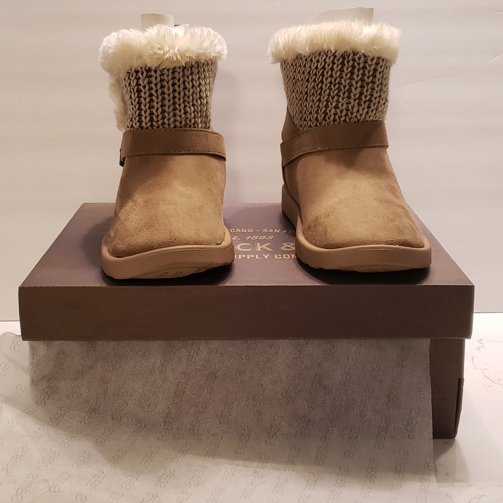 Women's Evie Taupe Ankle Boots Size 8